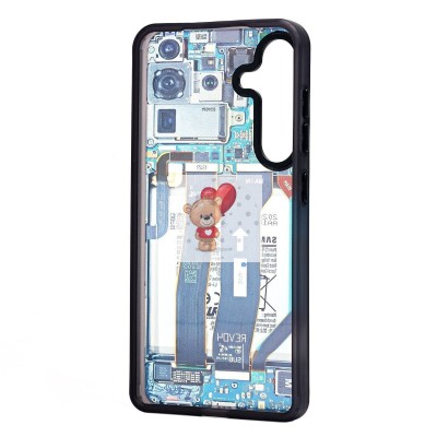 Чехол-накладка для Samsung Galaxy S24 - (001) (многоцветный) - PC088