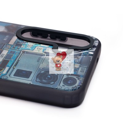 Чехол-накладка для Samsung Galaxy S24 - (001) (многоцветный) - PC088