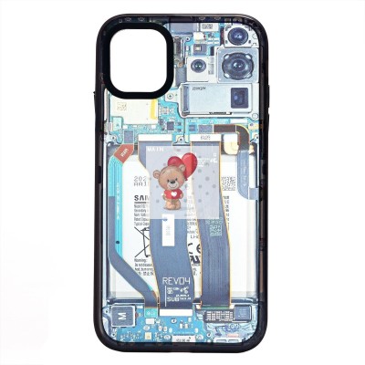 Чехол-накладка для Apple iPhone 11 - (001) (многоцветный) - PC088 Чехол-накладка для Apple iPhone 11 - (001) (многоцветный) - PC088