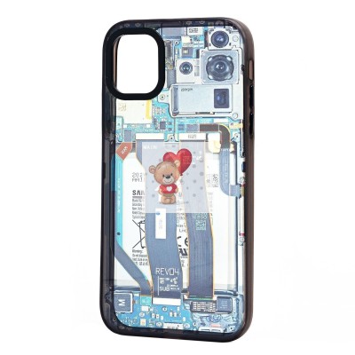 Чехол-накладка для Apple iPhone 11 - (001) (многоцветный) - PC088