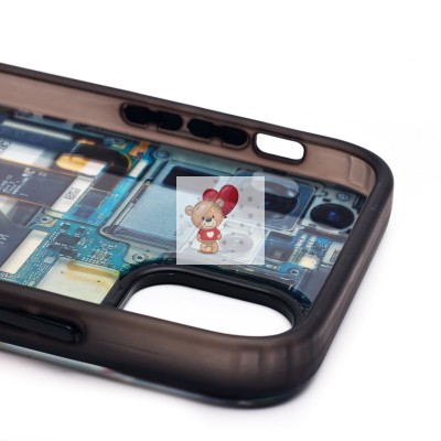 Чехол-накладка для Apple iPhone 11 - (001) (многоцветный) - PC088