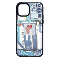 Чехол-накладка для Apple iPhone 12 - (001) (многоцветный) - PC088