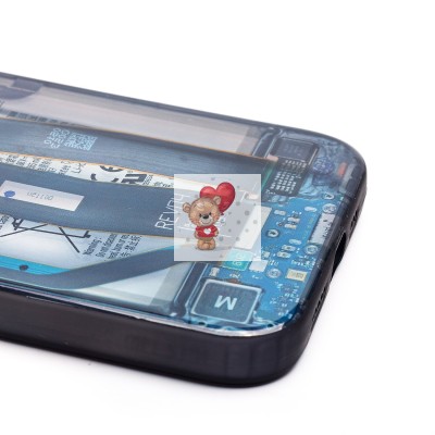 Чехол-накладка для Apple iPhone 12 - (001) (многоцветный) - PC088