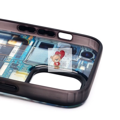 Чехол-накладка для Apple iPhone 12 - (001) (многоцветный) - PC088