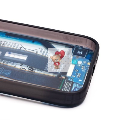 Чехол-накладка для Apple iPhone 12 - (001) (многоцветный) - PC088