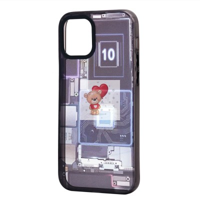 Чехол-накладка для Apple iPhone 12 (многоцветный) - PC088