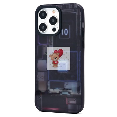 Чехол-накладка для Apple iPhone 14 Pro Max (многоцветный) - PC088