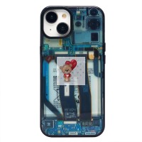 Чехол-накладка для Apple iPhone 14 - (001) (многоцветный) - PC088