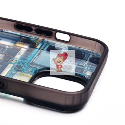 Чехол-накладка для Apple iPhone 14 - (001) (многоцветный) - PC088