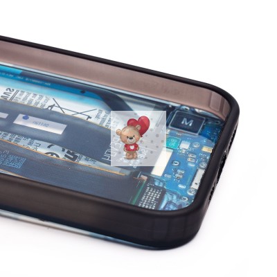 Чехол-накладка для Apple iPhone 14 - (001) (многоцветный) - PC088