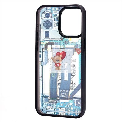 Чехол-накладка для Apple iPhone 15 Pro Max - (001) (многоцветный) - PC088 Чехол-накладка для Apple iPhone 15 Pro Max - (001) (многоцветный) - PC088