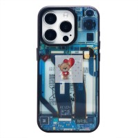 Чехол-накладка для Apple iPhone 15 Pro - (001) (многоцветный) - PC088