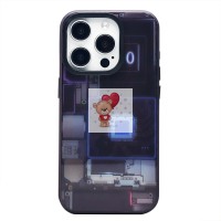 Чехол-накладка для Apple iPhone 15 Pro (многоцветный) - PC088