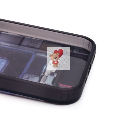 Чехол-накладка для Apple iPhone 15 Pro (многоцветный) - PC088