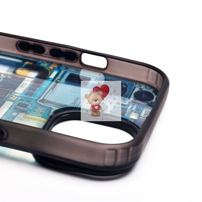 Чехол-накладка для Apple iPhone 15 - (001) (многоцветный) - PC088 Чехол-накладка для Apple iPhone 15 - (001) (многоцветный) - PC088