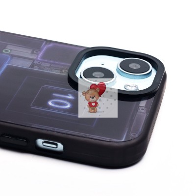 Чехол-накладка для Apple iPhone 15 (многоцветный) - PC088