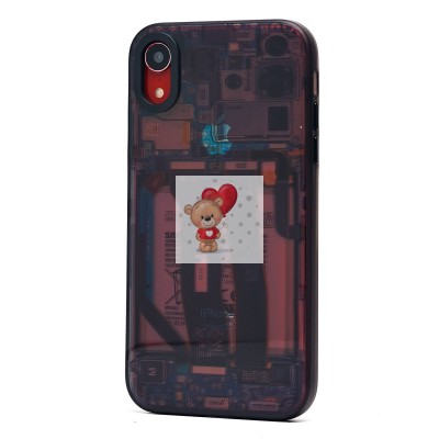 Чехол-накладка для Apple iPhone XR - (001) (многоцветный) - PC088 Чехол-накладка для Apple iPhone XR - (001) (многоцветный) - PC088