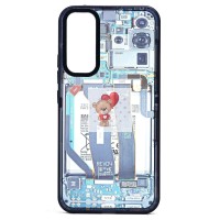 Чехол-накладка для Samsung Galaxy A34 - (001) (многоцветный) - PC088