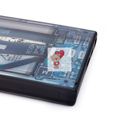 Чехол-накладка для Samsung Galaxy S23 Ultra - (001) (многоцветный) - PC088