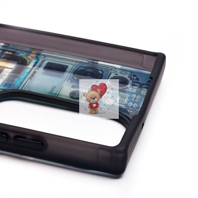 Чехол-накладка для Samsung Galaxy S23 Ultra - (001) (многоцветный) - PC088