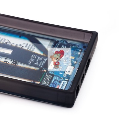 Чехол-накладка для Samsung Galaxy S23 Ultra - (001) (многоцветный) - PC088