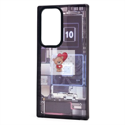 Чехол-накладка для Samsung Galaxy S23 Ultra (многоцветный) - PC088