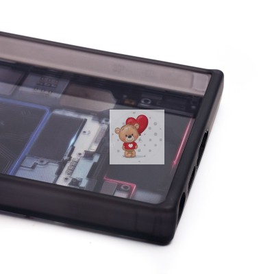 Чехол-накладка для Samsung Galaxy S23 Ultra (многоцветный) - PC088