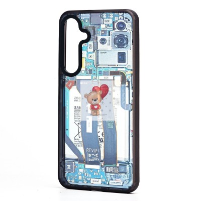 Чехол-накладка для Samsung Galaxy S24+ - (001) (многоцветный) - PC088