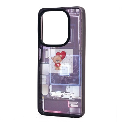 Чехол-накладка для Tecno Spark 20C (многоцветный) - PC088