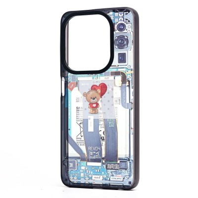 Чехол-накладка для Tecno Spark 20C - (001) (многоцветный) - PC088