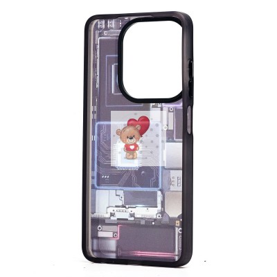 Чехол-накладка для Tecno Spark 20C (многоцветный) - PC088