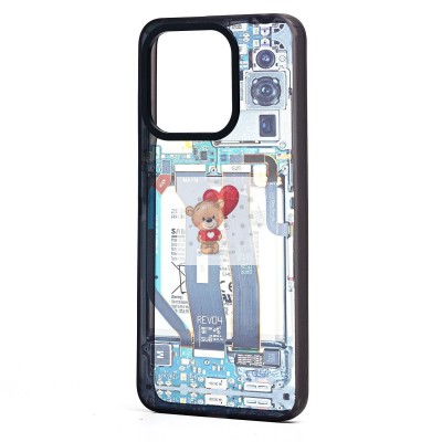 Чехол-накладка для Xiaomi Redmi 12C  - (001) (многоцветный) - PC088