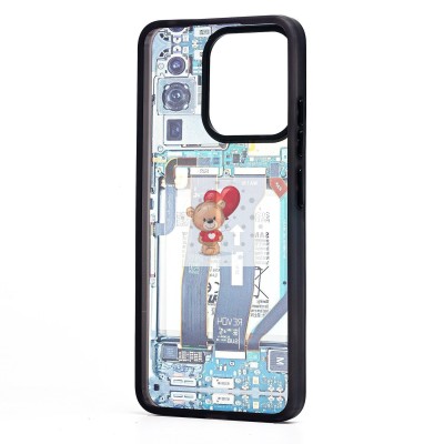 Чехол-накладка для Xiaomi Redmi 12C  - (001) (многоцветный) - PC088