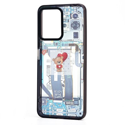 Чехол-накладка для #Xiaomi Redmi Note 12 4G - (001) (многоцветный) - PC088