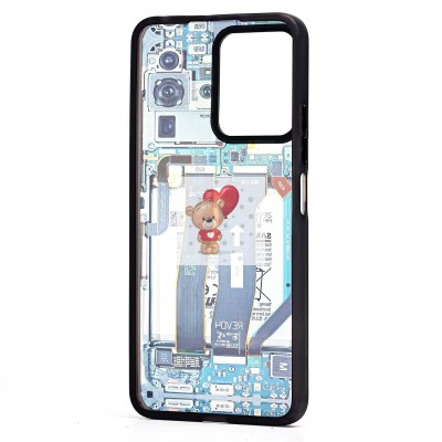 Чехол-накладка для #Xiaomi Redmi Note 12 4G - (001) (многоцветный) - PC088