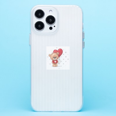 Чехол-накладка для Apple iPhone 13 Pro Max (матовый прозрачный) - PC089