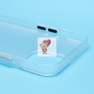 Чехол-накладка для Apple iPhone 13 Pro Max (матовый прозрачный) - PC089