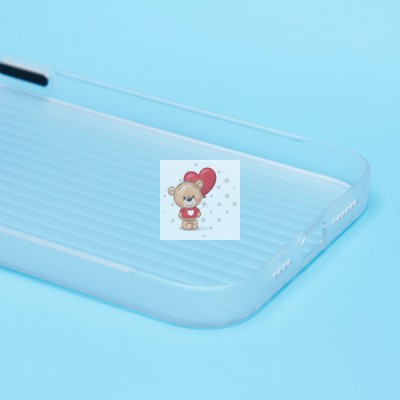 Чехол-накладка для Apple iPhone 13 Pro Max (матовый прозрачный) - PC089