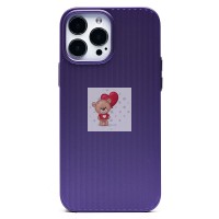Чехол-накладка для Apple iPhone 13 Pro Max (фиолетовый) - PC089