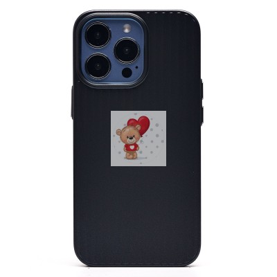 Чехол-накладка для Apple iPhone 13 Pro (черный) - PC089