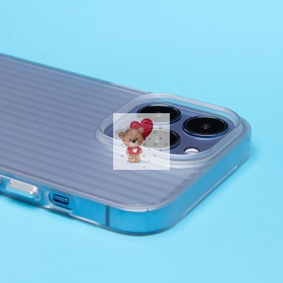 Чехол-накладка для Apple iPhone 13 Pro (матовый прозрачный) - PC089