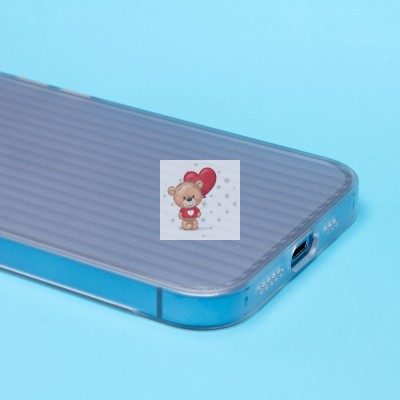 Чехол-накладка для Apple iPhone 13 Pro (матовый прозрачный) - PC089