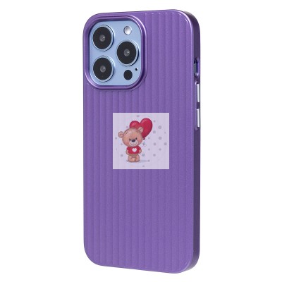 Чехол-накладка для Apple iPhone 13 Pro (фиолетовый) - PC089 Чехол-накладка для Apple iPhone 13 Pro (фиолетовый) - PC089