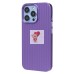 Чехол-накладка для Apple iPhone 13 Pro (фиолетовый) - PC089 Чехол-накладка для Apple iPhone 13 Pro (фиолетовый) - PC089