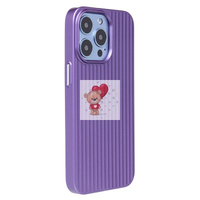 Чехол-накладка для Apple iPhone 13 Pro (фиолетовый) - PC089 Чехол-накладка для Apple iPhone 13 Pro (фиолетовый) - PC089