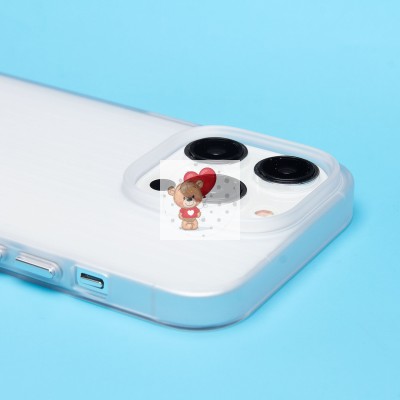 Чехол-накладка для Apple iPhone 14 Pro (матовый прозрачный) - PC089