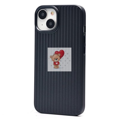 Чехол-накладка для Apple iPhone 14 (черный) - PC089 Чехол-накладка для Apple iPhone 14 (черный) - PC089