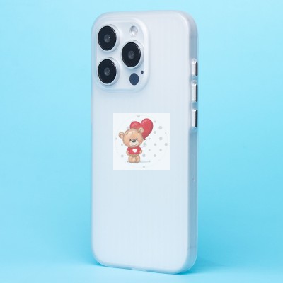 Чехол-накладка для Apple iPhone 15 Pro (матовый прозрачный) - PC089 Чехол-накладка для Apple iPhone 15 Pro (матовый прозрачный) - PC089