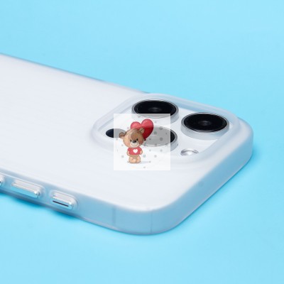 Чехол-накладка для Apple iPhone 15 Pro (матовый прозрачный) - PC089 Чехол-накладка для Apple iPhone 15 Pro (матовый прозрачный) - PC089