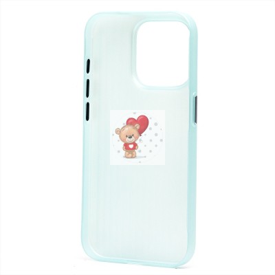 Чехол-накладка для Apple iPhone 15 Pro (мятный) - PC089